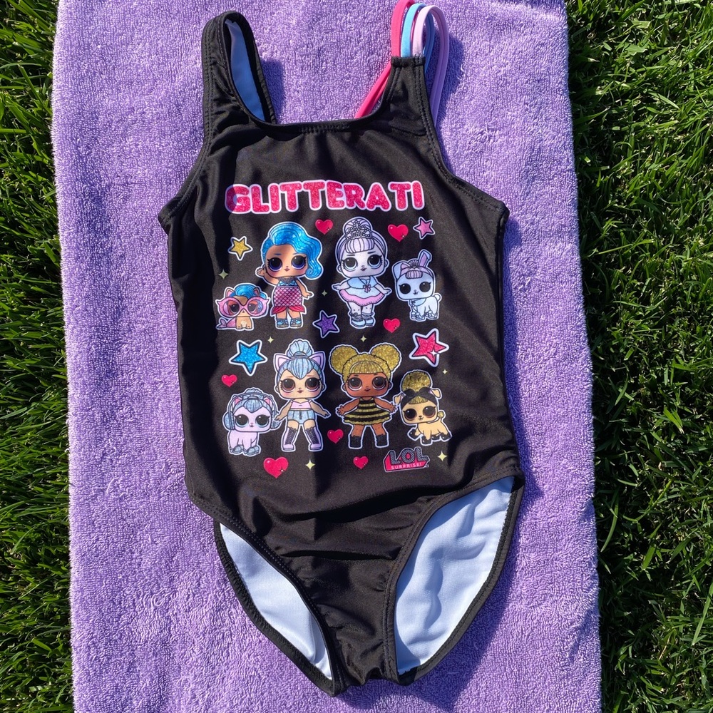 L.O.L. SURPRISE Bathing Suit Size Small ( 6-6X )